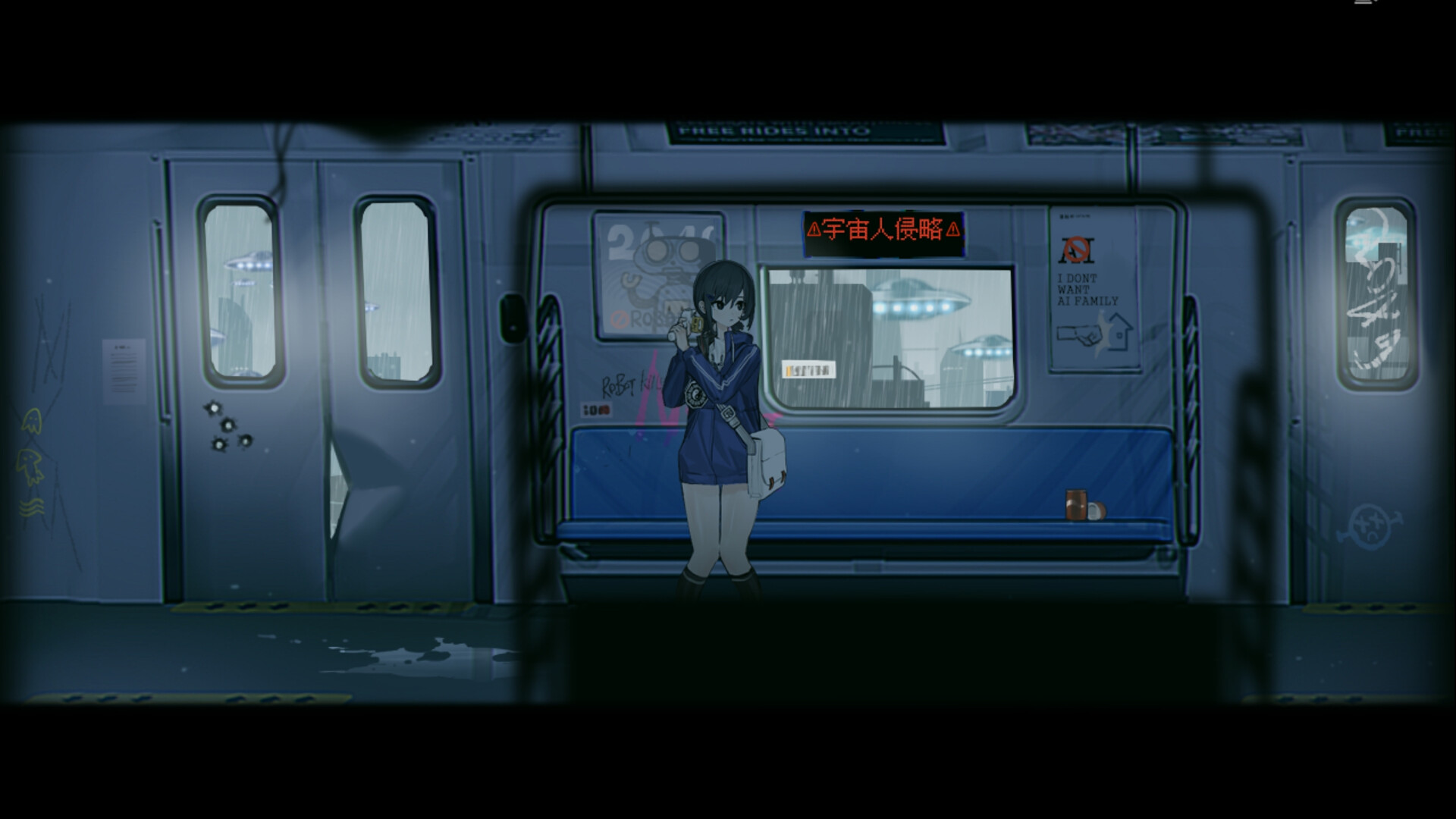 电车除灵少女/Subway Exorcist Girl-3