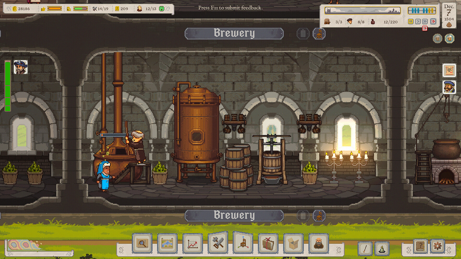 修道院酿酒大亨/Ale Abbey - Monastery Brewery Tycoon-4